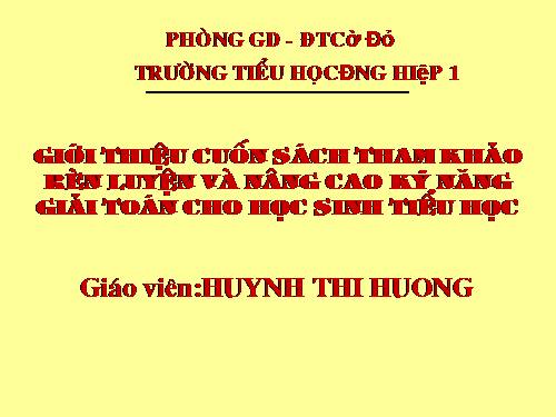 toán lớp 4