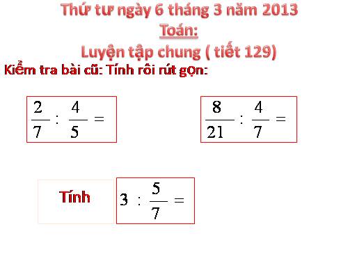 Các Bài giảng khác thuộc Chương trình Toán 4