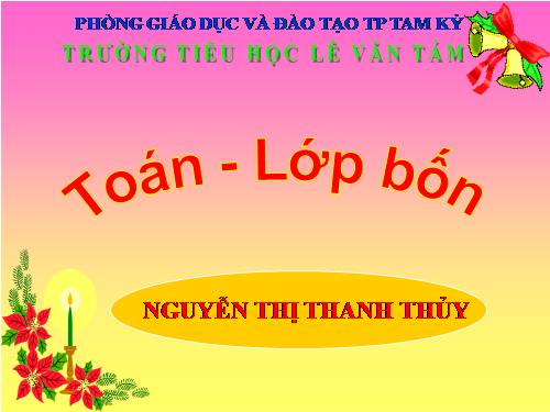 Quy đồng mẫu số các phân số