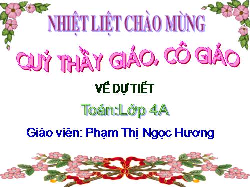 Quy đồng mẫu số các phân số (tiếp theo)