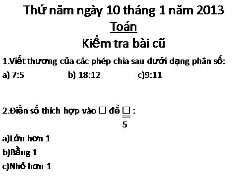 Các Bài giảng khác thuộc Chương trình Toán 4