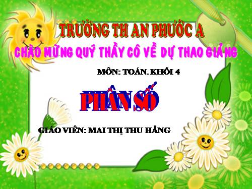 Phân số