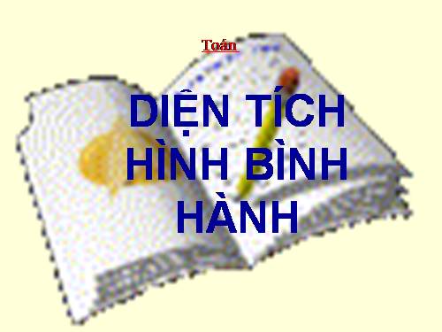 Diện tích hình bình hành