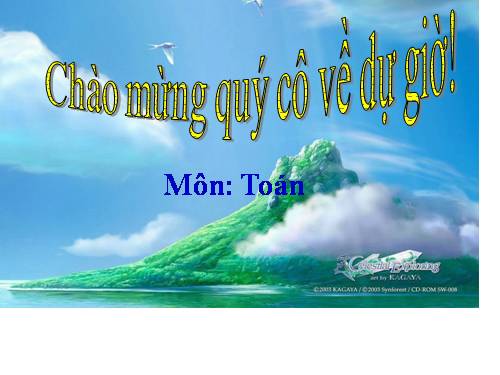 Phân số và phép chia số tự nhiên (tiếp theo)