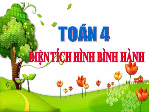 Diện tích hình bình hành