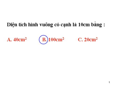 Đề - xi - mét vuông