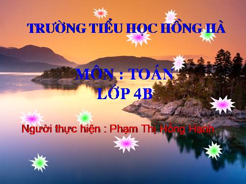 Tính chất giao hoán của phép nhân