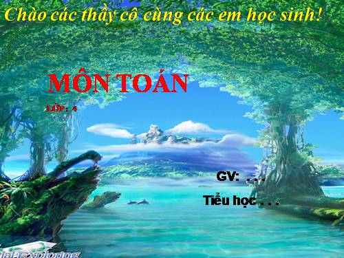 Chia một số cho một tích
