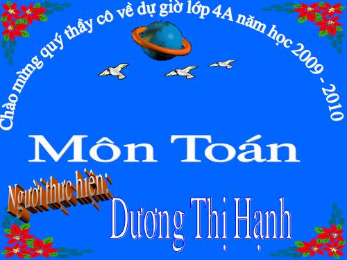Quy đồng mẫu số các phân số