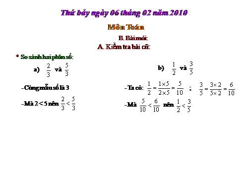 Các Bài giảng khác thuộc Chương trình Toán 4