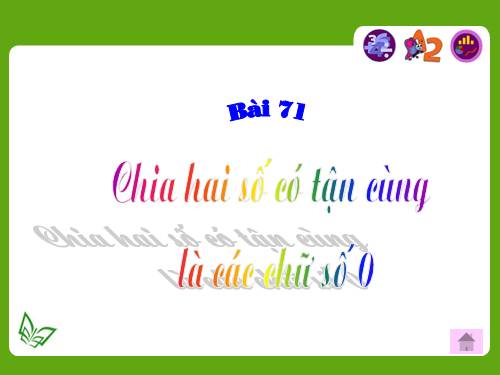 Chia hai số có tận cùng là các chữ số 0