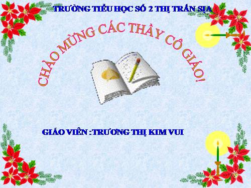 Các Bài giảng khác thuộc Chương trình Toán 4