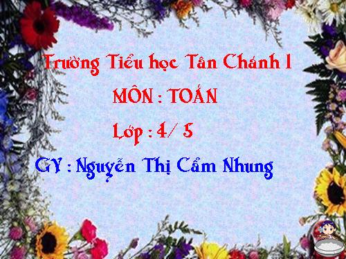 Nhân với số có hai chữ số