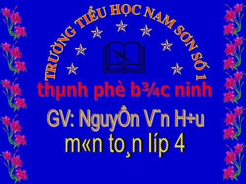 Ôn tập về hình học