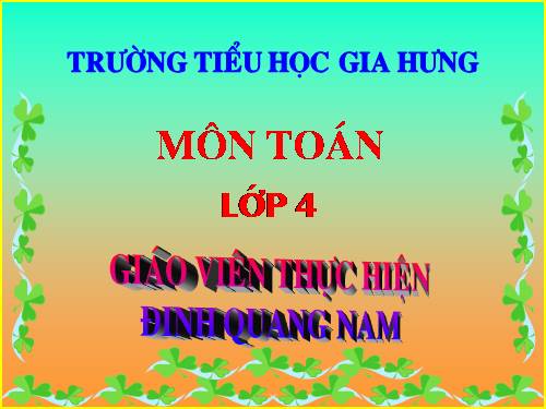Tính chất giao hoán của phép nhân