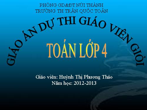 Phép trừ