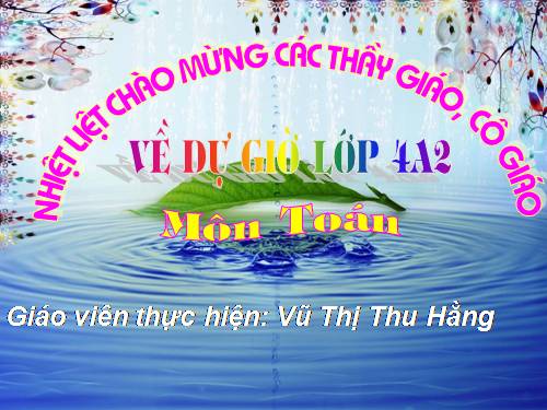 Phép chia phân số