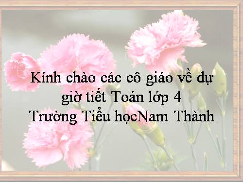 Nhân với số có một chữ số