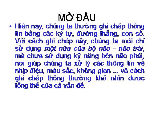 UNG DUNG BAN DO TU DUY TRONG DAY HOC