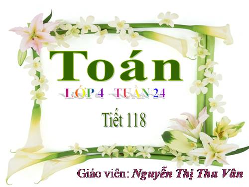 Phép trừ phân số