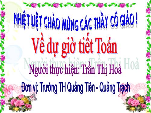 Tìm hai số khi biết hiệu và tỉ số của hai số đó