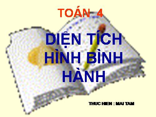 Diện tích hình bình hành