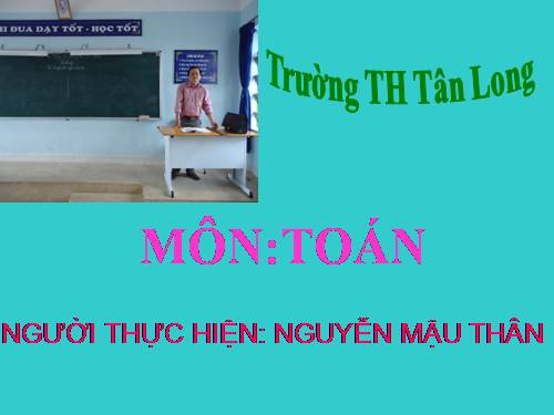 Các Bài giảng khác thuộc Chương trình Toán 4