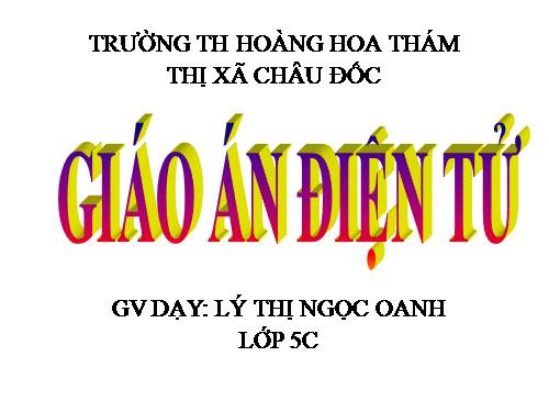 Diện tích hình thoi