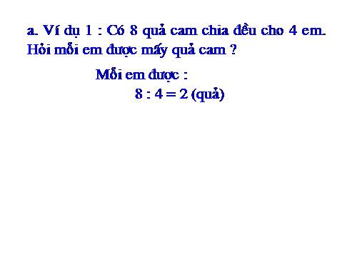 Phân số và phép chia số tự nhiên