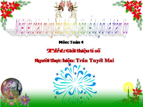 Giới thiệu tỉ số