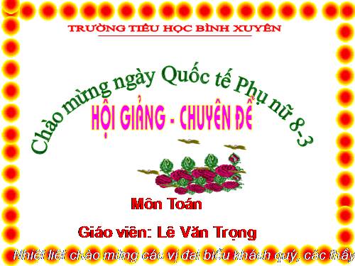 Phép chia phân số