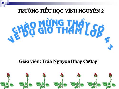 Các Bài giảng khác thuộc Chương trình Toán 4