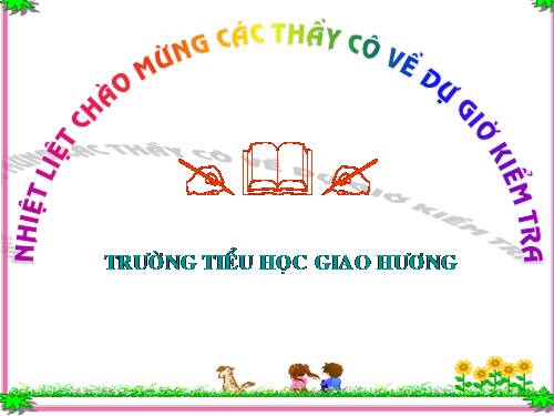 Các Bài giảng khác thuộc Chương trình Toán 4