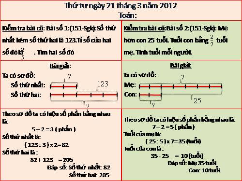 Các Bài giảng khác thuộc Chương trình Toán 4