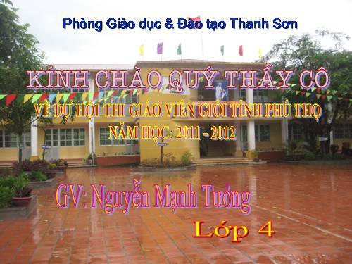 Giới thiệu tỉ số