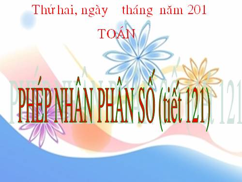 Phép nhân phân số