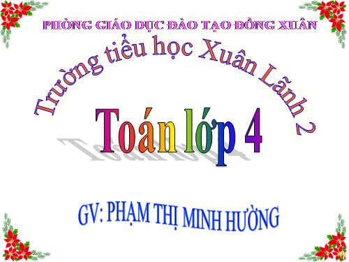 Phân số bằng nhau