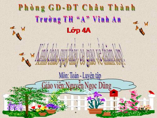 Các Bài giảng khác thuộc Chương trình Toán 4