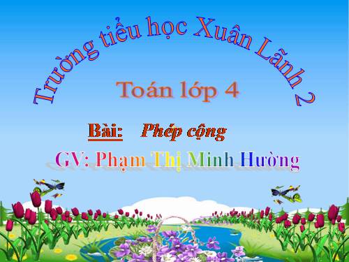 Phép cộng