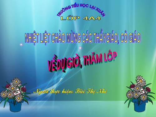 Các Bài giảng khác thuộc Chương trình Toán 4