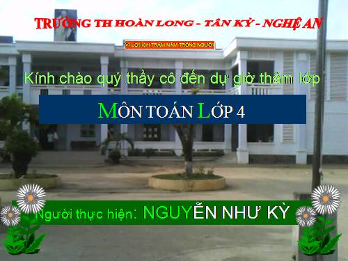 Phép trừ phân số