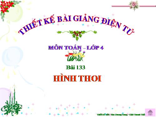 Hình thoi