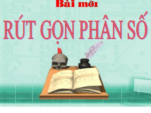 Rút gọn phân số
