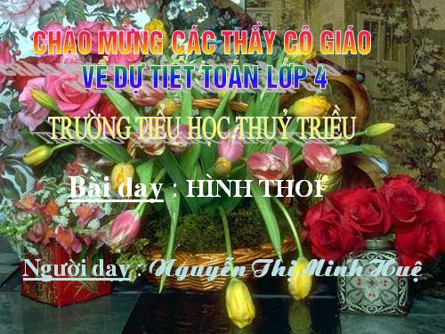 Hình thoi
