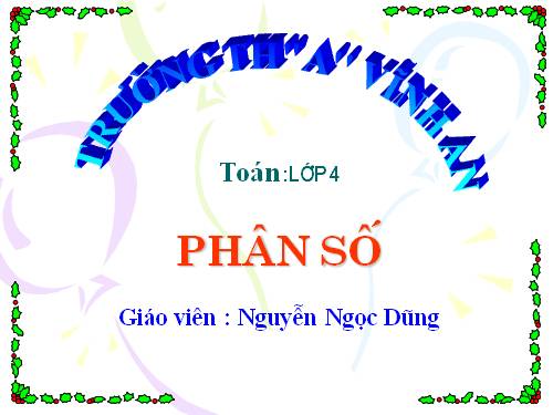 Phân số