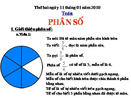 Phân số