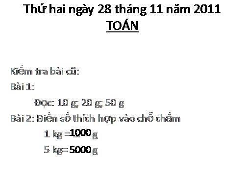 Các Bài giảng khác thuộc Chương trình Toán 4