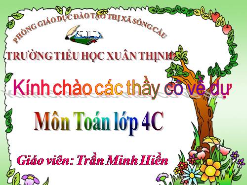 Chia một tổng cho một số