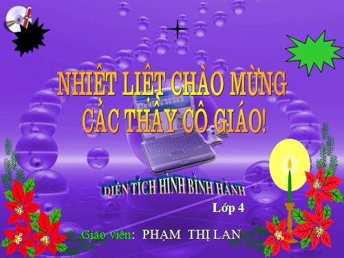 Diện tích hình bình hành