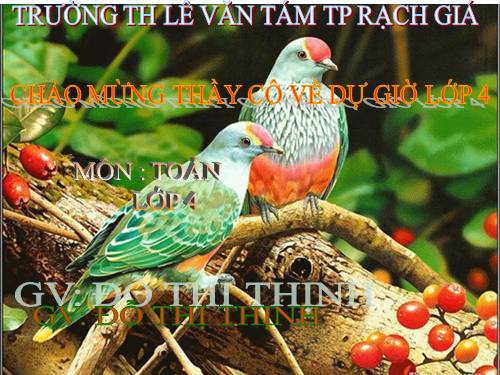 Ôn tập về số tự nhiên (tiếp theo)